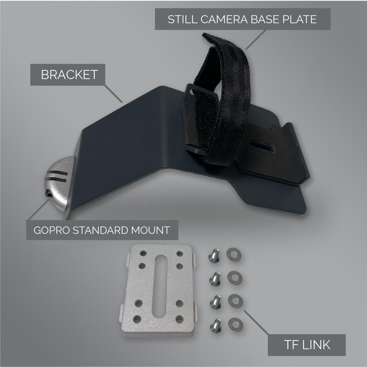 Tonfly 2.5X Multifunctional Bracket - Setup S-A