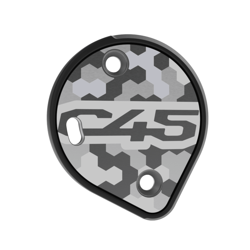 Cookie C45 side plates - Gray Camo