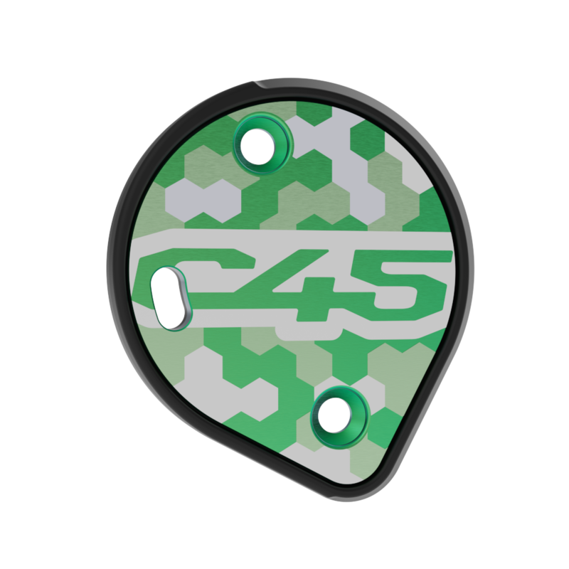 Cookie C45 side plates - Green Camo
