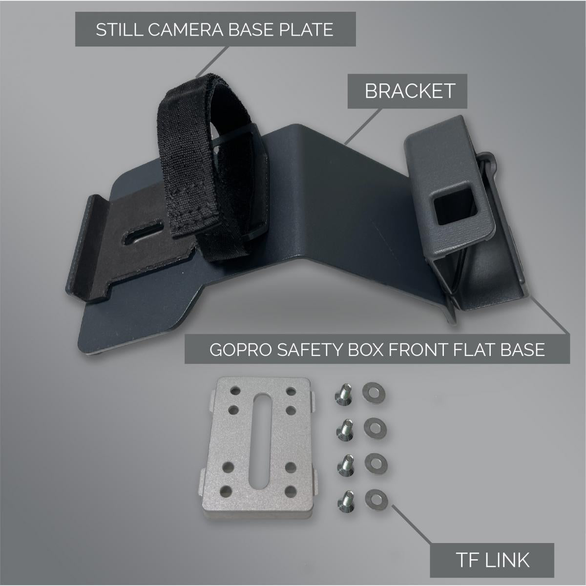 Tonfly 2.5X Multifunctional Bracket - Setup S-B