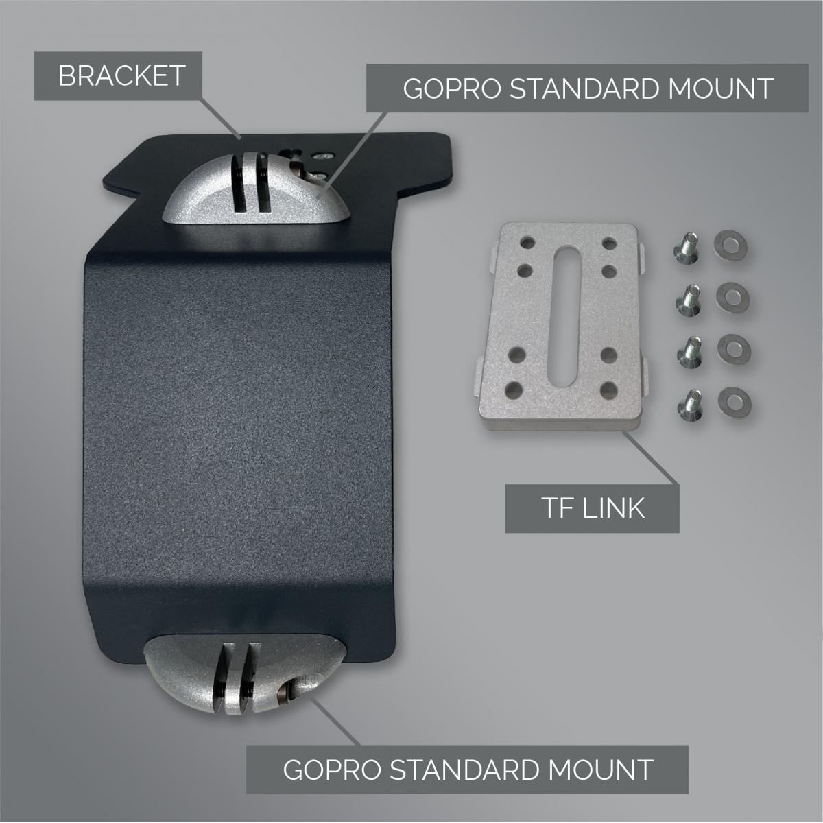 Tonfly 2.5X Multifunctional Bracket - Setup C
