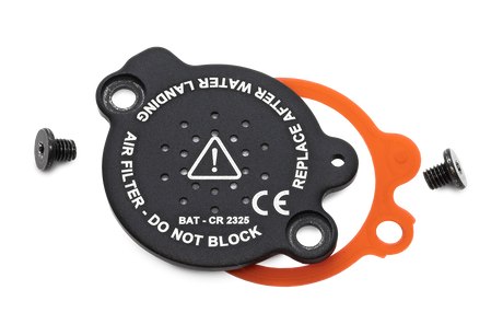 LB ARES II battery cover with air filter - Black