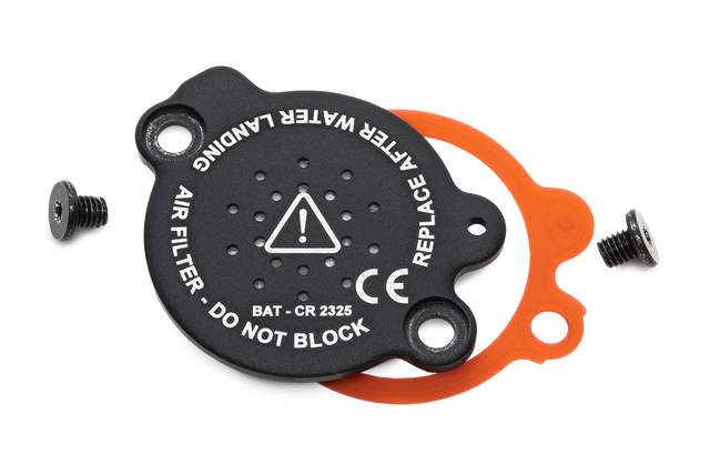 LB ARES II battery cover with air filter - Black