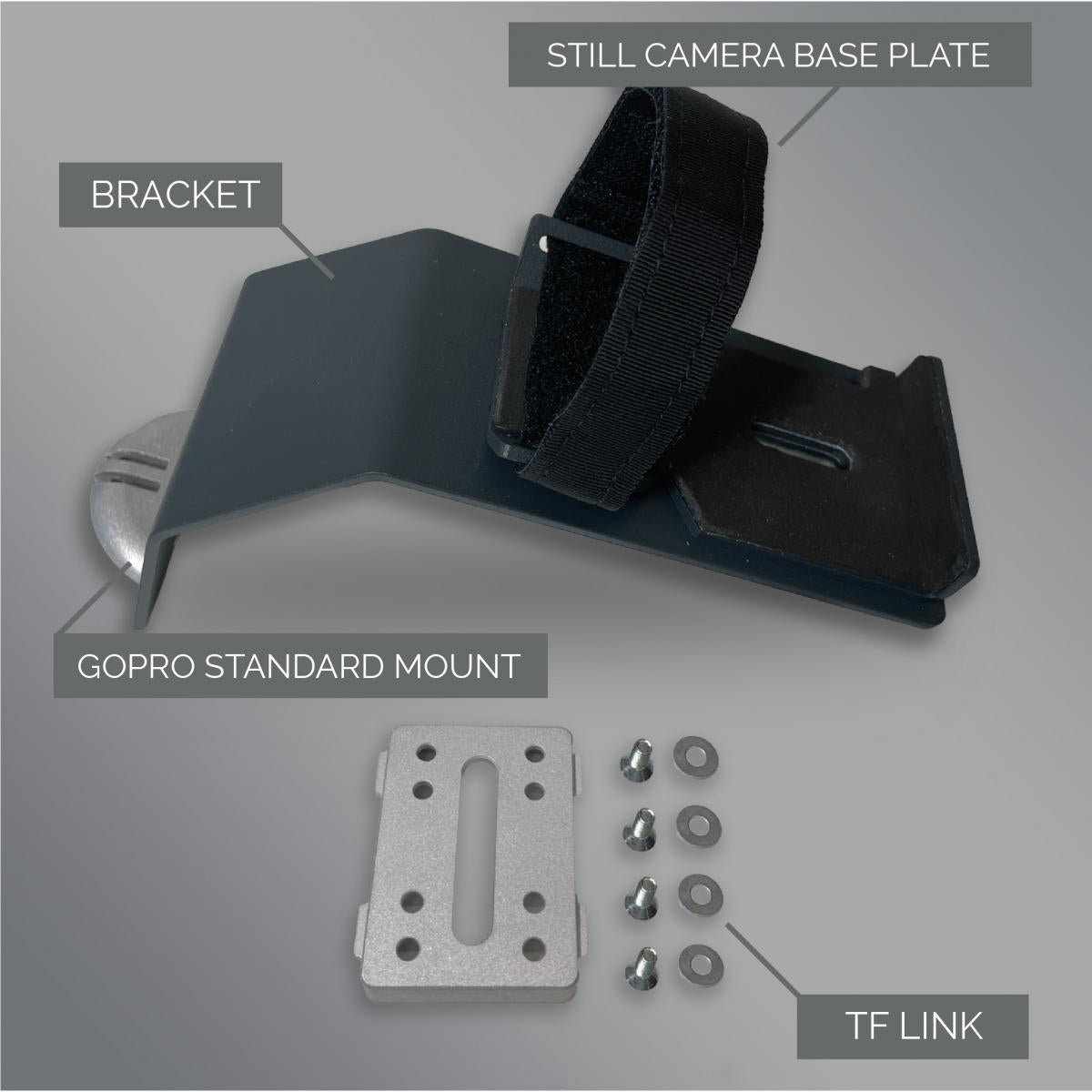 Tonfly 2X Multifunctional Bracket - Setup S-A