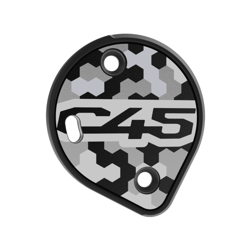 Cookie C45 side plates - Black Camo