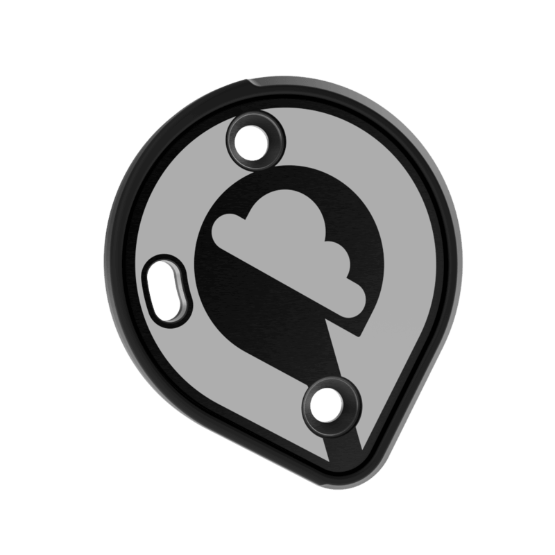 Cookie C45 side plates - Black Loop
