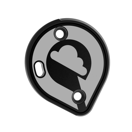 Cookie C45 side plates - Black Loop