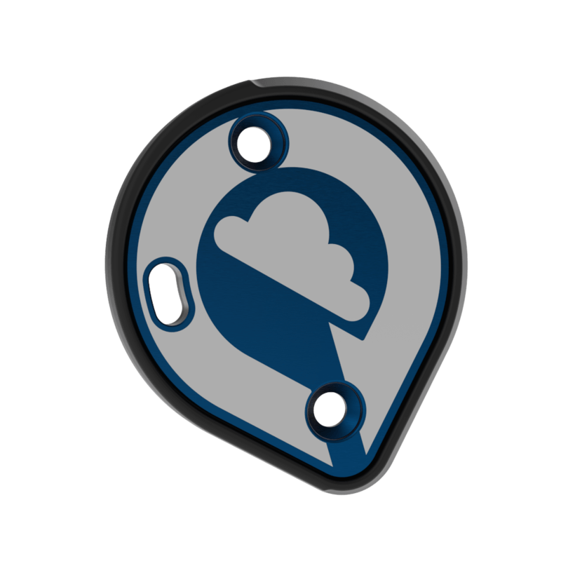 Cookie C45 side plates - Blue Loop