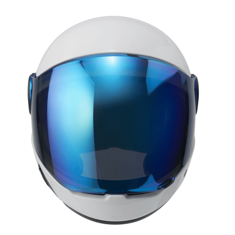 Cookie C45 visor - Blue mirrored
