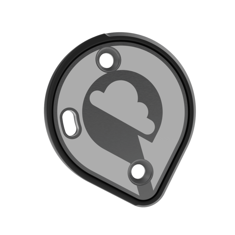 Cookie C45 side plates - Gray Loop