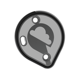 Cookie C45 side plates - Gray Loop