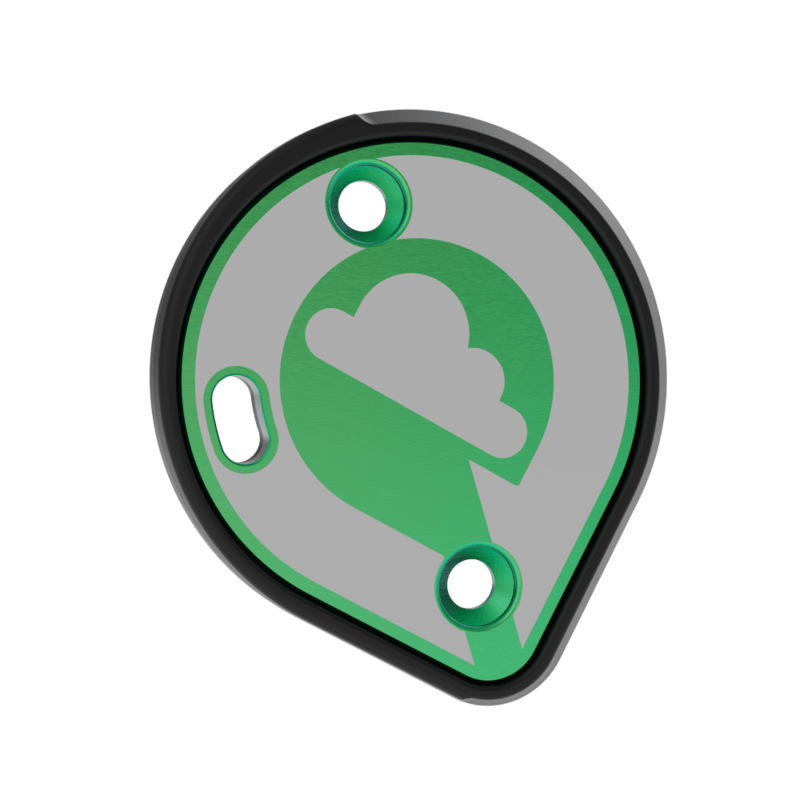 Cookie C45 side plates - Green Loop