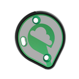 Cookie C45 side plates - Green Loop