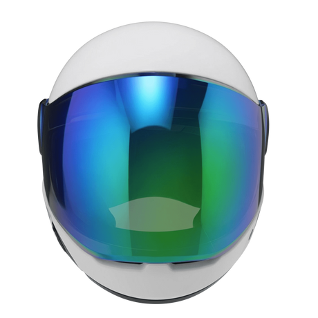 Cookie C45 visor - Green mirrored
