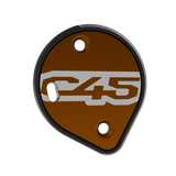 Cookie C45 side plates - Orange C45