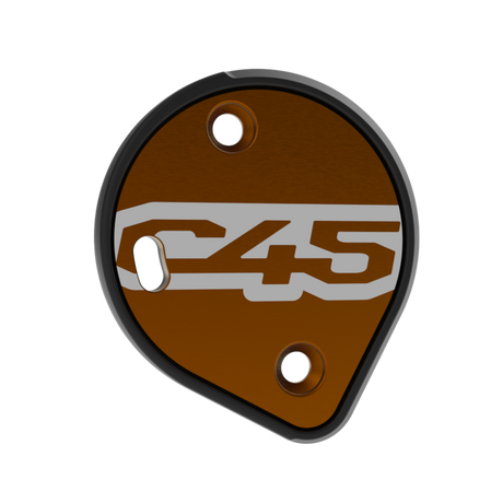 Cookie C45 side plates - Orange C45