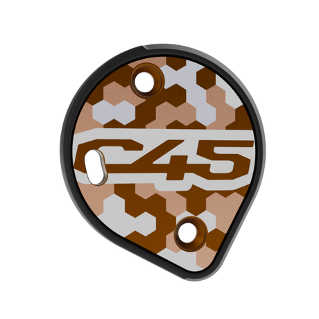 Cookie C45 side plates - Orange Camo