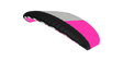 JYRO Petra Skydiving Canopy - JYRO Petra parachute product image from colour picker pink black and white canopy
