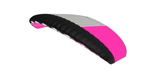JYRO Petra Skydiving Canopy - JYRO Petra parachute product image from colour picker pink black and white canopy
