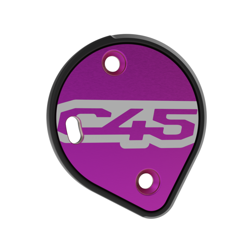Cookie C45 side plates - Pink C45