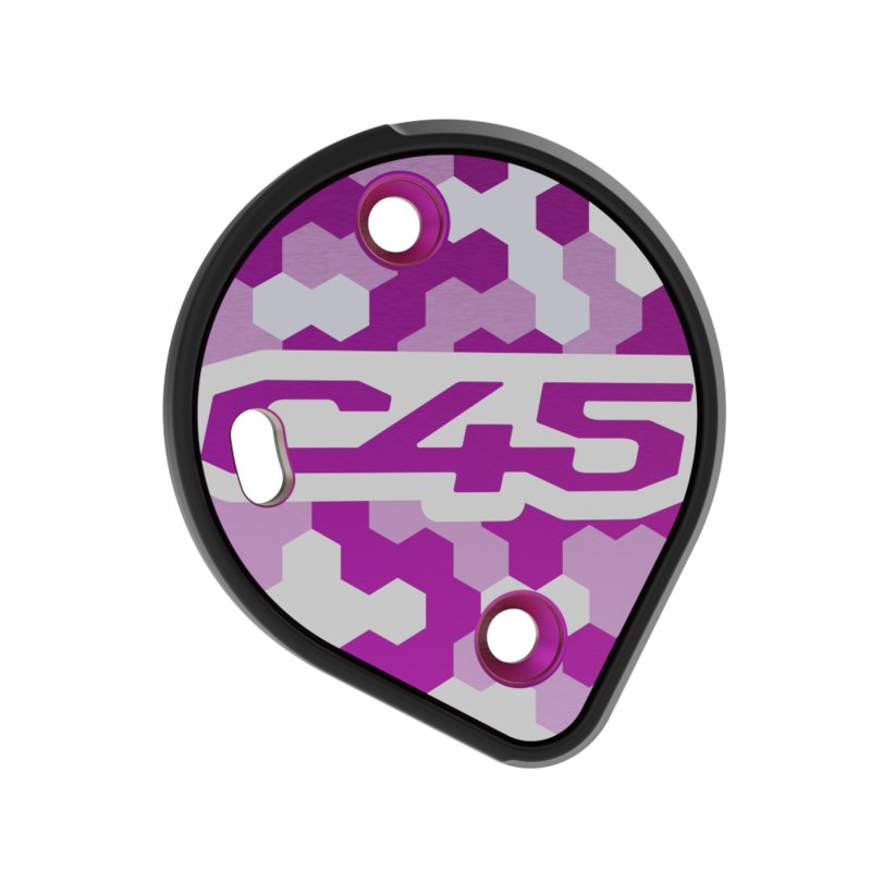 Cookie C45 side plates - Pink Camo