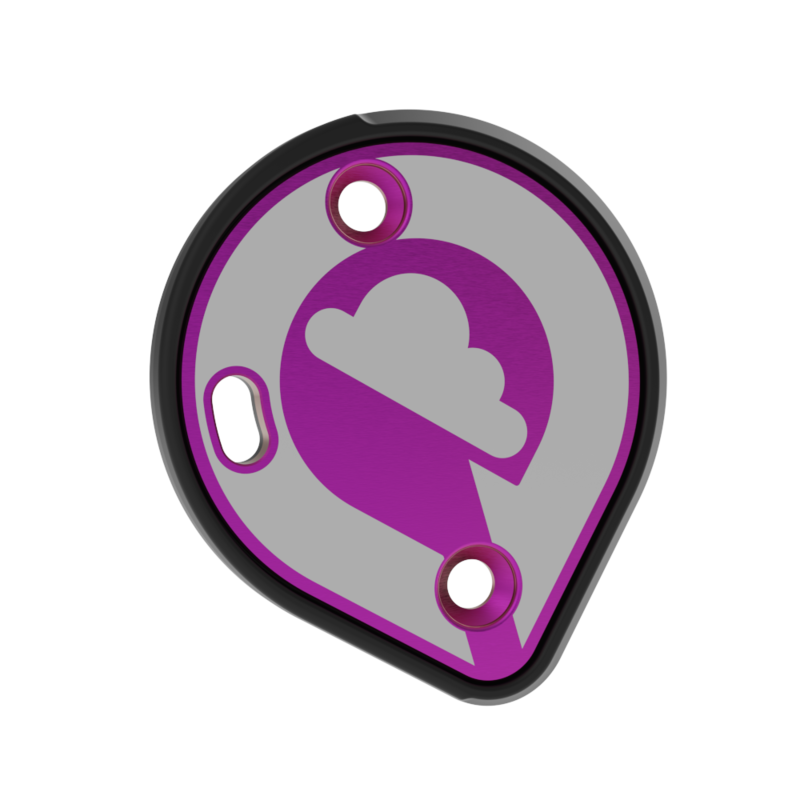 Cookie C45 side plates - Pink Loop