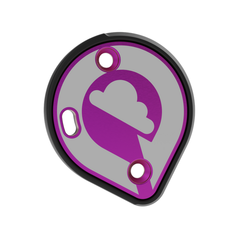 Cookie C45 side plates - Pink Loop