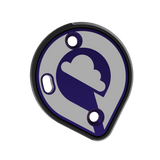 Cookie C45 side plates - Purple Loop