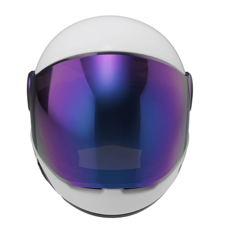 Cookie C45 visor - Purple mirrored