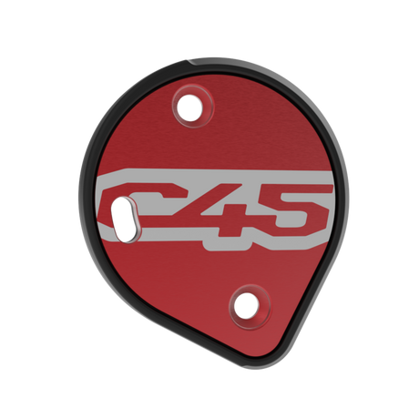 Cookie C45 side plates - Red C45