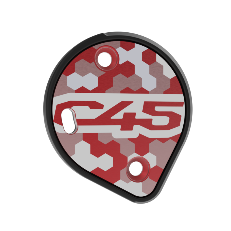 Cookie C45 side plates - Red Camo