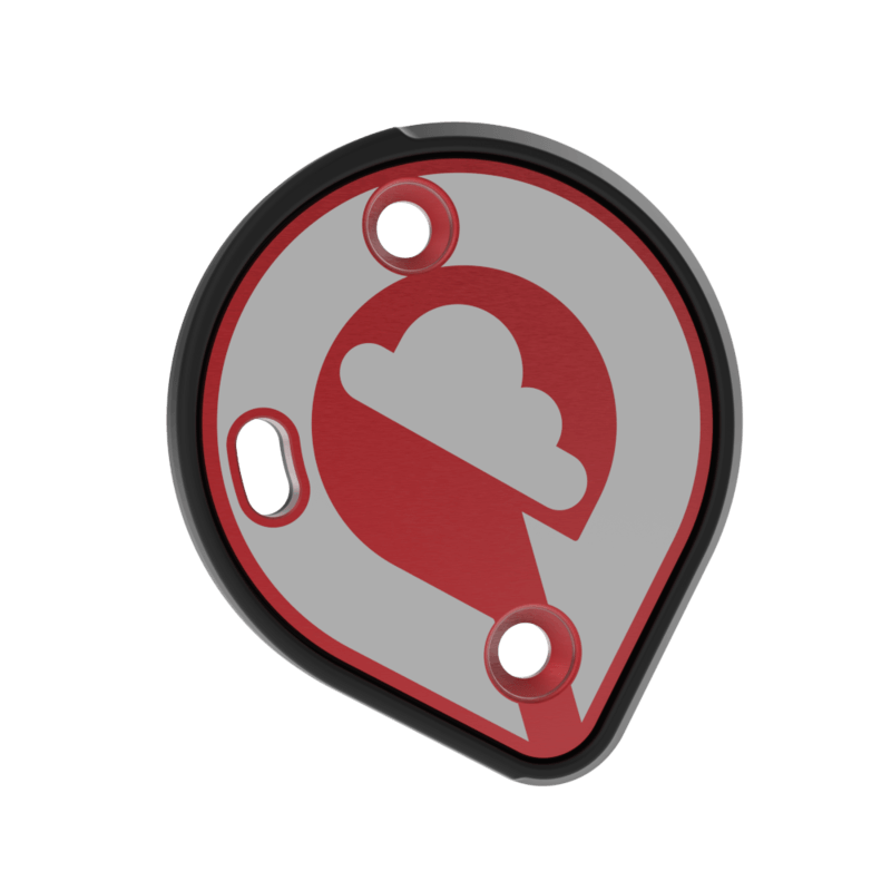 Cookie C45 side plates - Red Loop