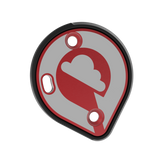 Cookie C45 side plates - Red Loop