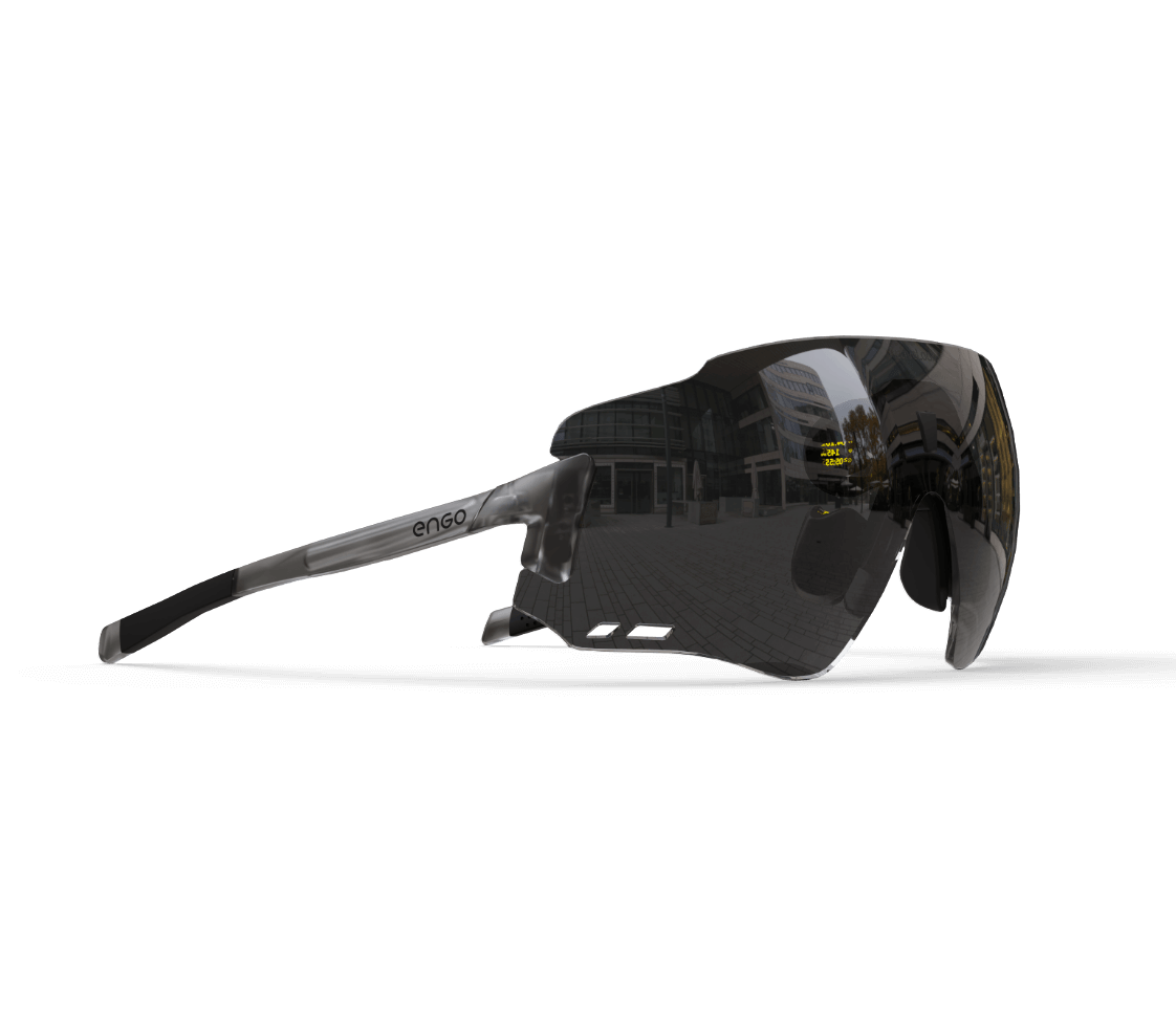 ENGO 2 HUD Glasses Solar Stealth Large