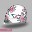 Tonfly TFX Helmet Bag - Floral Design - Floral Design Pink side view