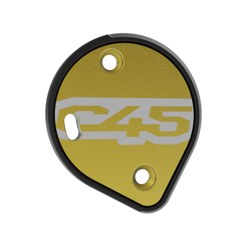 Cookie C45 side plates - Yellow C45