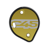 Cookie C45 side plates - Yellow C45