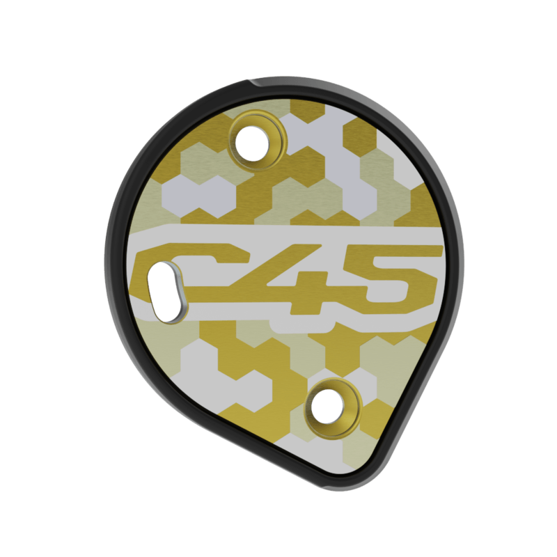 Cookie C45 side plates - Yellow Camo