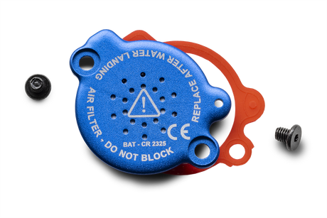 LB ARES II battery cover with air filter - Blue