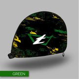 Tonfly TFX Helmet Bag - Grunge Design - Grunge Design Green side view