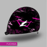 Tonfly TFX Helmet Bag - Grunge Design - Grunge Design Fuchsia side view