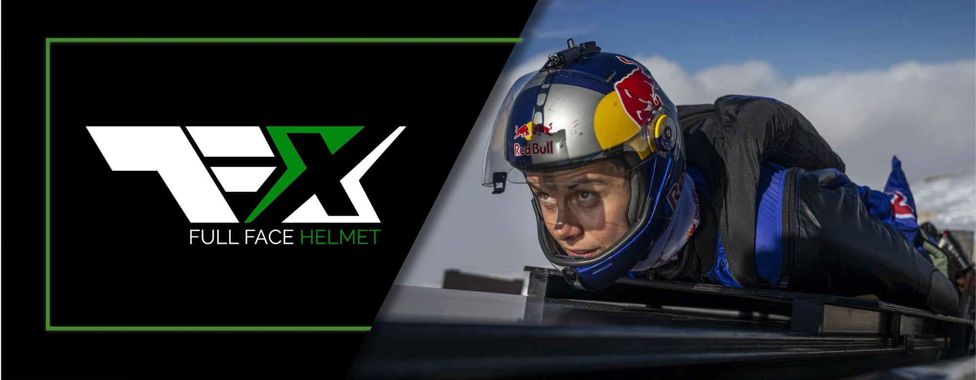 TFX: Built to perform. Impact rated. Now in 2 finishes — athlete wearing a Tonfly TFX in action