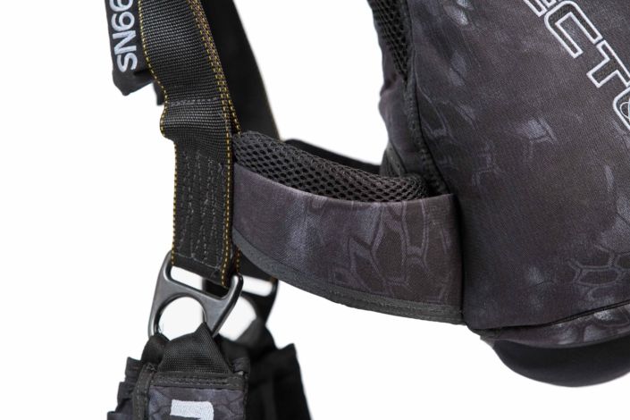 UPT reference image showing padded stabilizer construction detail.