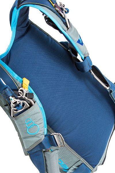 UPT reference image showing the Standard Deluxe back pad construction.