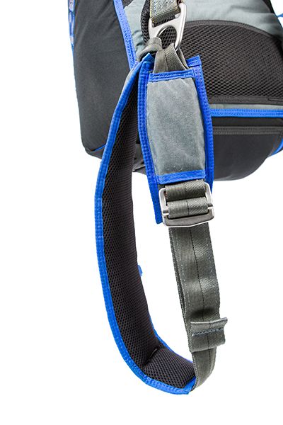 UPT reference image showing a two-piece leg pad with separate front and back sections.