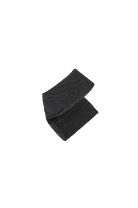 UPT reference photo showing a black Freefly main pilot-chute pud with a single tuck tab.